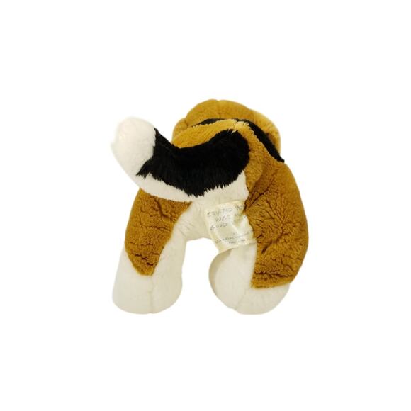 Build A Bear BAB Multicolor Beagle Hound Dog Puppy Plush Stuffed Animal Toy - Picture 4 of 9